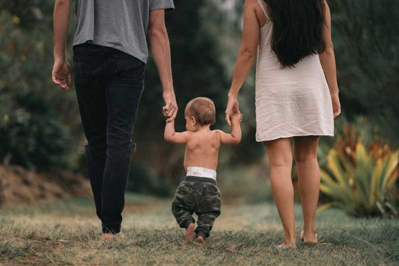 family with child