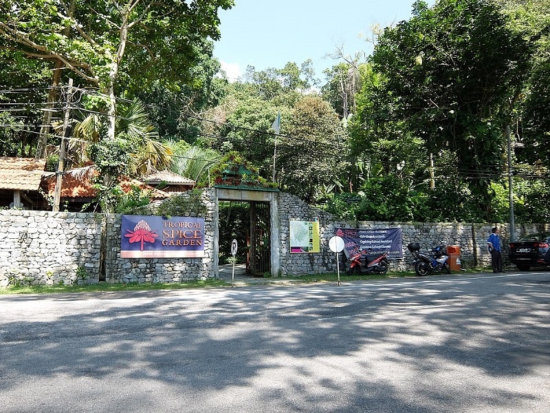 دليل السياحة فى بينانج: حديقة التوابل الاستوائية