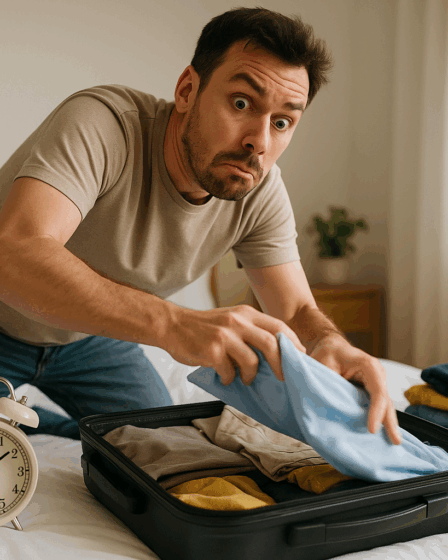 حزم حقيبة السفر بسرعة